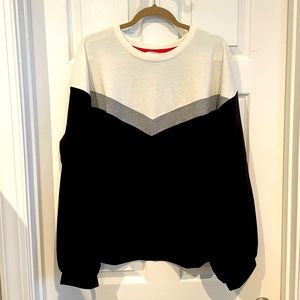 Super cute blousy sweatshirt